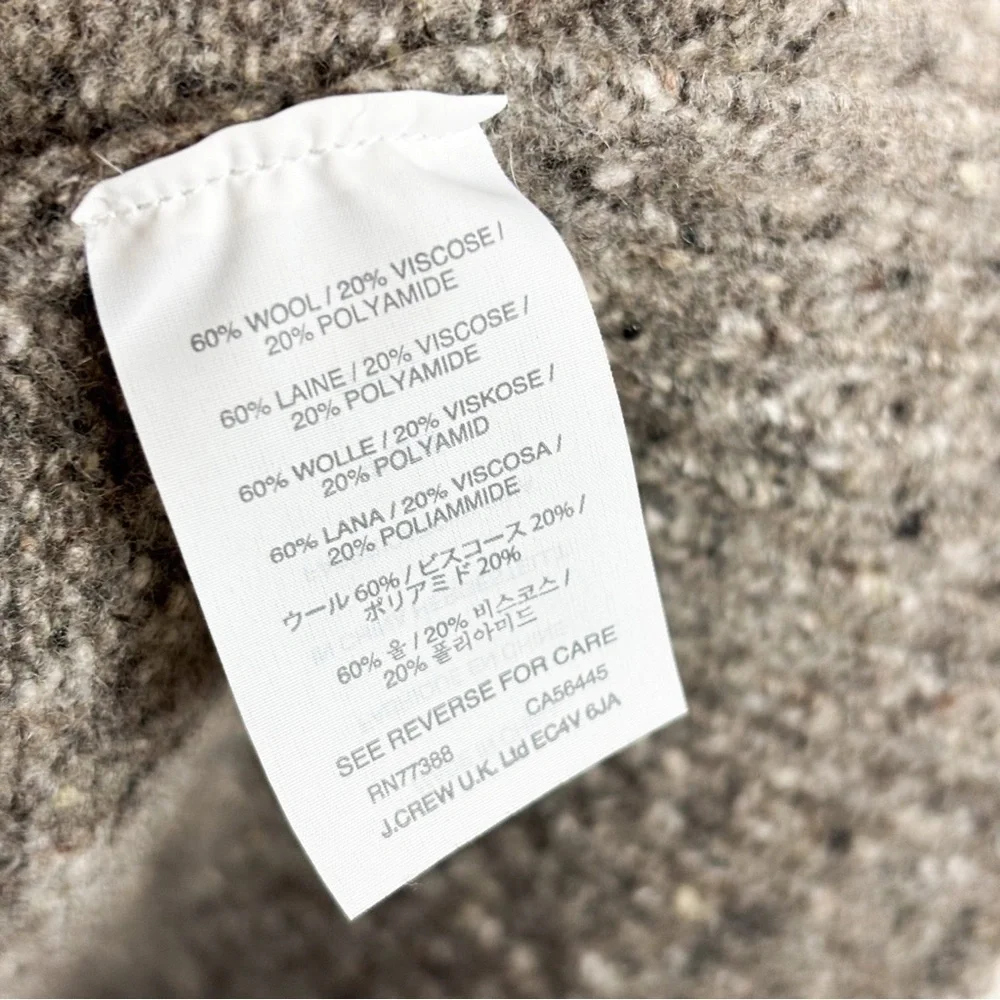 J. Crew Men’s Wool Blend Crewneck Sweated Sz L